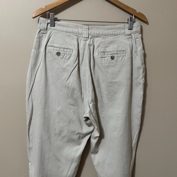 ๐ค Y2K Riders by Lee Cream Stretch Capri Pants | Size 14P Neutral Essentials - Picture 3 of 5